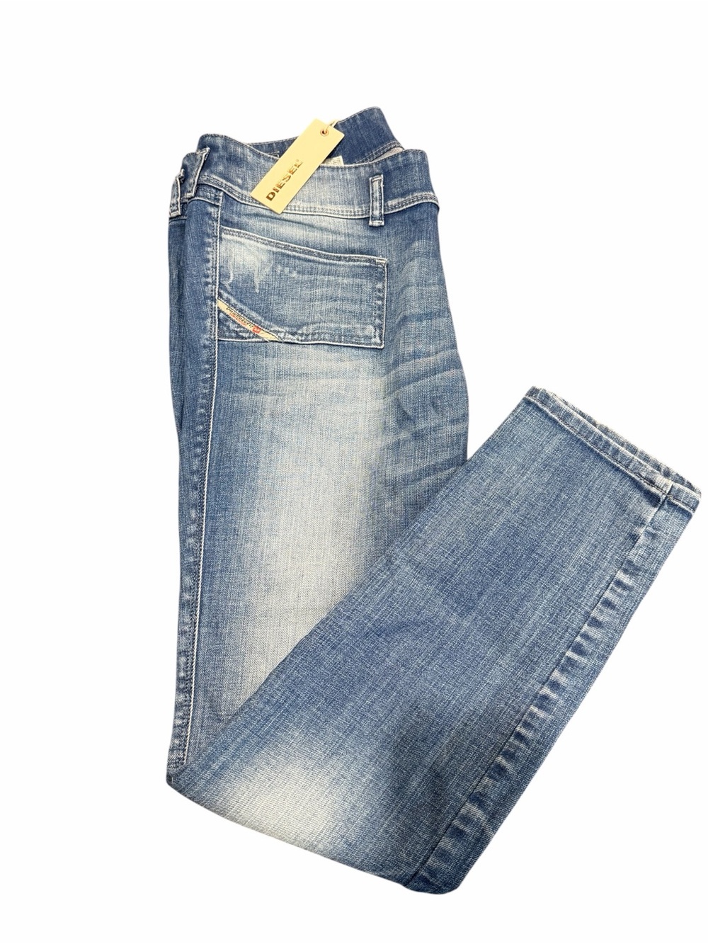 Diesel Light Blue Faded Jeans